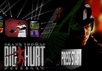 Frank Thomas Big Hurt Baseball (USA, Europe) screen shot title